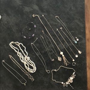 Silpada Necklaces - 13 with bonus ring and pendant